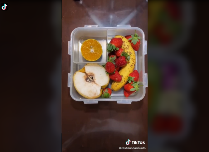 viral potret bekal suami saat istri lagi ngambek