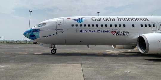 Mesin Bermasalah, Pesawat Garuda Mendarat Darurat di Bandara Hasanuddin