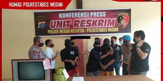 Belasan Kali Bobol Rumah Warga, Dua Pencuri di Medan Pakai Uang Curian untuk Ini