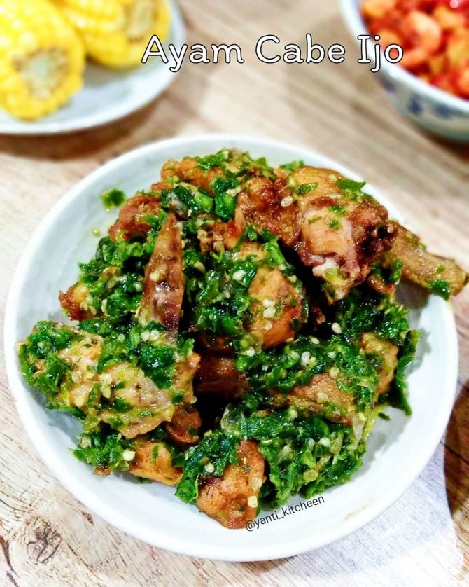 10 resep menu sambal cabai ijo pedas menggugah selera