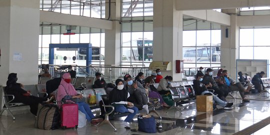 kepatuhan protokol kesehatan di terminal bus rendah