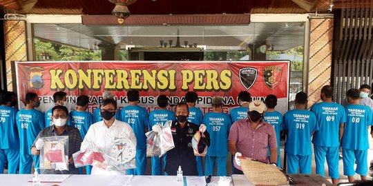 Berjudi dan Picu Kerumunan, 16 Orang Ditangkap di Jateng