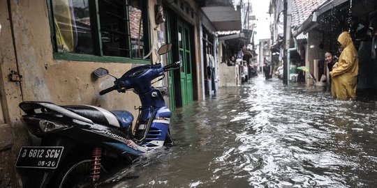 Kawasan Mampang Kebanjiran, Wagub Riza Sebut karena Kontur Tanah Rendah