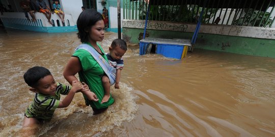 13 RW di Jakarta Terendam Banjir