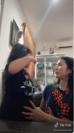 keseharian intan malenka