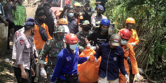 Longsor di Ngetos Nganjuk, Total 18 Warga Tewas dan 1 Masih Pencarian