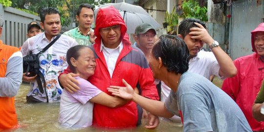 Sempat Dibanggakan Anies, Kini Cipinang Melayu Terendam Banjir 100 Centimeter