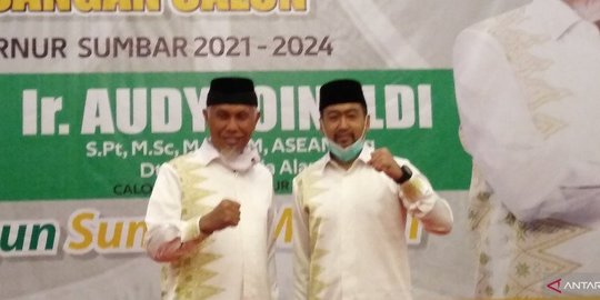 KPU Tetapkan Mahyeldi-Audy Pemenang Pilgub Sumbar 2020