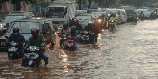 Banjir Jakarta, Tiga Ruas Jalan Ini Tak Bisa Dilalui