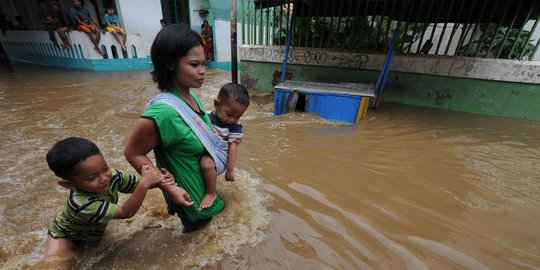 22 Kelurahan dan 47 RW di Jakarta Selatan Terendam, 840 Warga Mengungsi