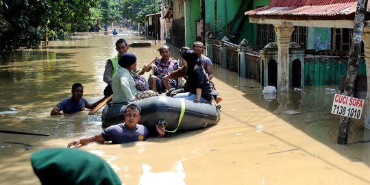 jebol tangani banjir pondok gede permai