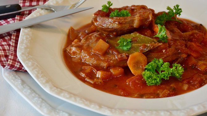 masakan daging kambing