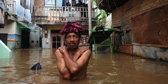 Tanggul Jebol, 4 Desa di Kabupaten Bekasi Terendam Banjir