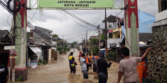 10.000 KK dari Empat Desa di Kabupaten Bekasi Terdampak Tanggul Jebol Sungai Citarum