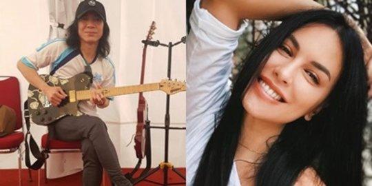 Lama Tak Terlihat,Abdee Slank Tiba-Tiba Muncul Bareng Sophia Latjuba ke Acara Nikahan