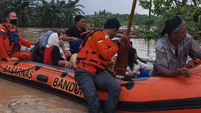 banjir di karawang februari 2021