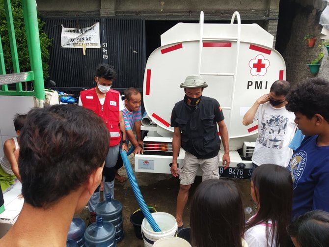 korban banjir tangerang butuh air bersih