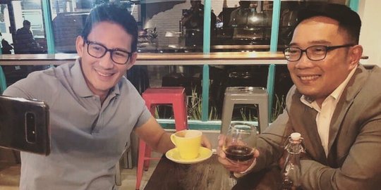 Tanggapan Sandiaga dan Ridwan Kamil Soal Peluang Duet di Pilpres 2024