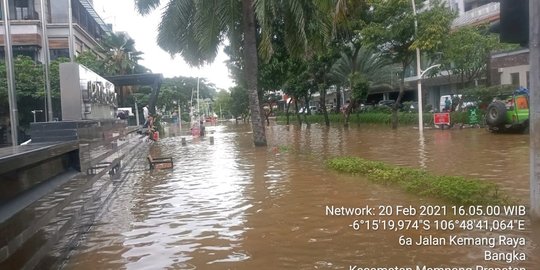 Banjir Jakarta, Wagub Minta Pengelola Gedung Parkirkan Mobil Tamu di Tempat Tinggi