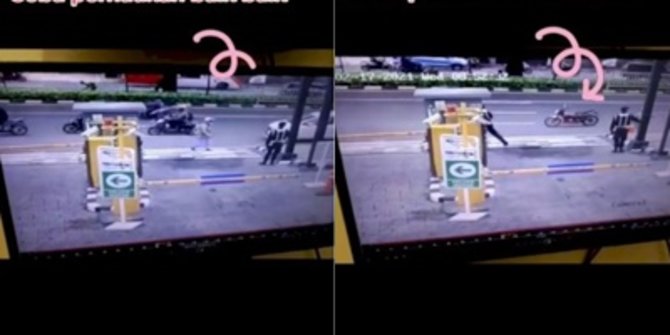 Viral Ada Motor Jalan Sendiri Terekam CCTV, Ternyata Ini Penyebabnya