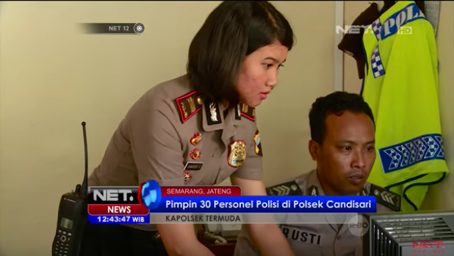 kapolsek wanita termuda amp cantik iptu dhayita