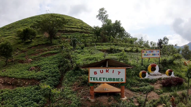 bukit teletubbies suralaya cilegon