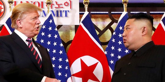 Trump Tawarkan Tumpangan Pesawat Kepresidenan ke Kim Jong Un Saat Bertemu Di Vietnam