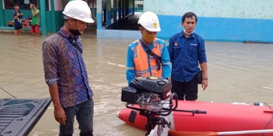 11 Gardu Listrik di Bekasi Masih Terdampak Luapan Sungai Citarum