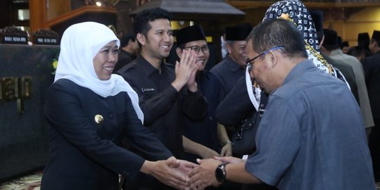 17 Kepala Daerah Terpilih di Jatim Dilantik di Gedung Negara Grahadi Surabaya