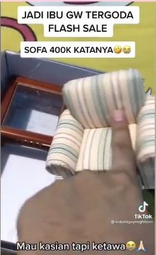 emak emak tergiur flash sale sofa cuma rp400 ribu pas barang datang auto kecewa