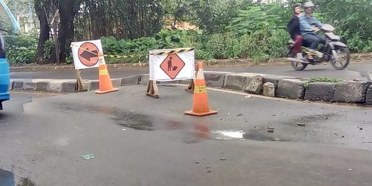 Jalan Nasional di Gresik Tiba-tiba Menggelembung, Begini Fakta di Baliknya