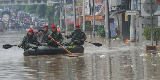 Penyebab Banjir di Jakarta, Salah Satunya Kurangnya Kawasan Resapan Air