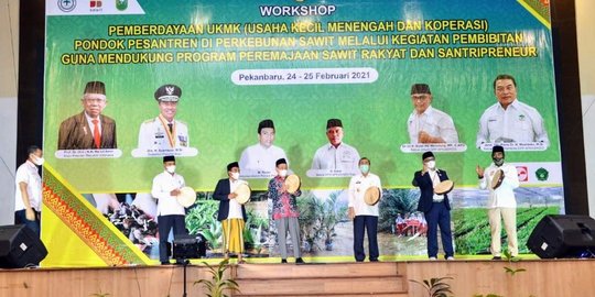 Moeldoko Berharap Lewat Santripreneur Santri Bisa Menggeluti Sawit sambil Berdakwah