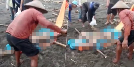 Terjun ke Sungai Gara-gara Panik Ketemu Suami Selingkuhan, Fajar Ditemukan Meninggal