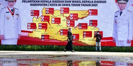 Daftar 17 Kepala Daerah Terpilih di Jatim yang Dilantik Hari Ini