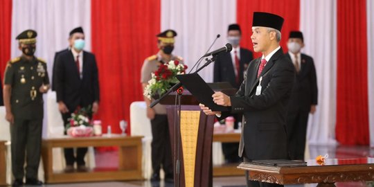 Ganjar Minta Kepala Daerah Rukun dengan Wakilnya