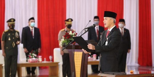 Kedua Kalinya Gubernur Jateng Ganjar Pranowo Pertanyakan Data Satgas Covid-19