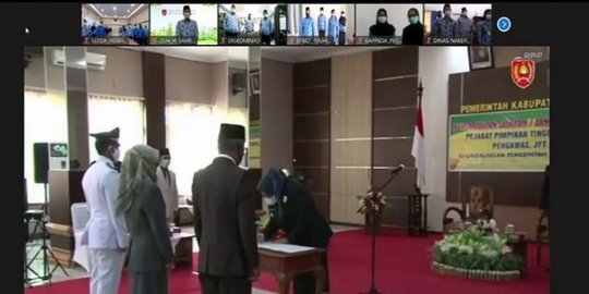 255 Pejabat Dilantik Bupati Kotawaringin Barat