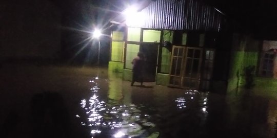 Sungai Benenain Meluap, Ratusan Rumah di Malaka Terendam Banjir