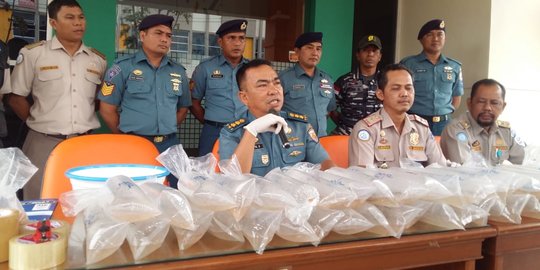 KKP Lepasliarkan Ribuan Benih Lobster Hasil Sitaan di Pandeglang