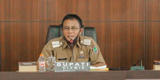 Positif Covid-19, Bupati dan Wabup Ciamis Isolasi Mandiri di Rumah Dinas