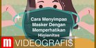 VIDEOGRAFIS: Cara Melepaskan Dan Menyimpan Masker Memperhatikan Higienitas