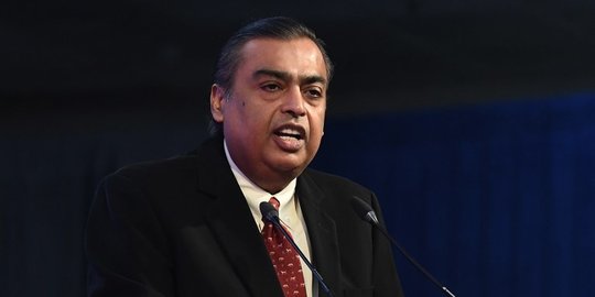 Cerita Mukesh Ambani Kembali Rebut Puncak Daftar Orang Terkaya Asia