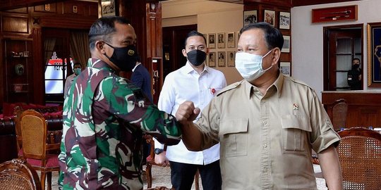 Momen Pertemuan Danjen Kopassus dengan Menhan, Sebut Prabowo Sesepuh Kopassus