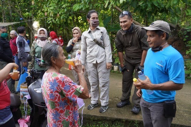 potret mia istri brigjen kunto arief wibowo