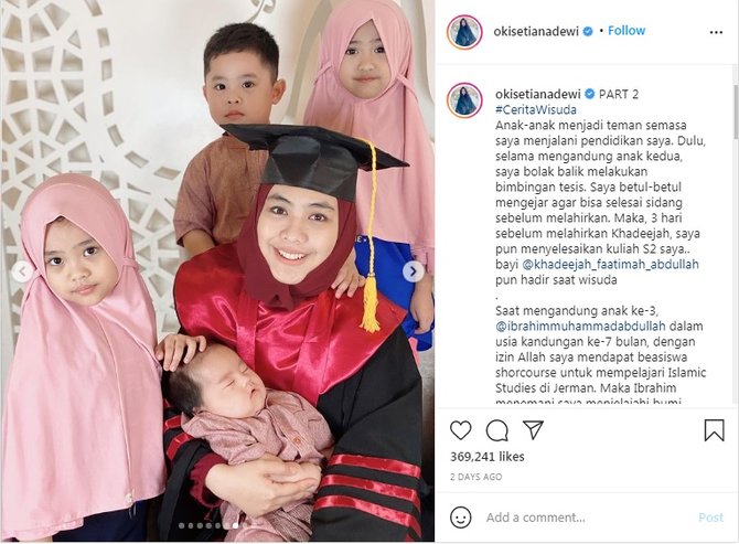 oki setiana dewi lulus s3 dalam kondisi hamil momen kuliah ini paling berkesan