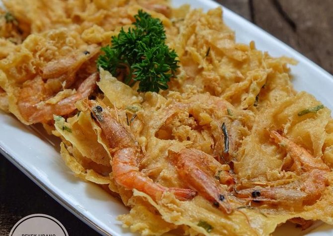 peyek udang