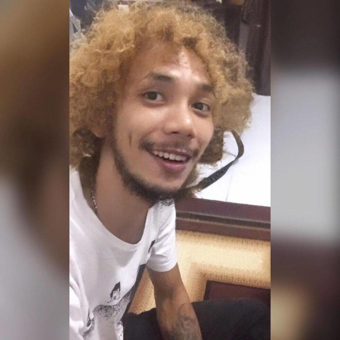 bikin pangling intip penampilan terbaru norman kamaru dengan rambut pirang