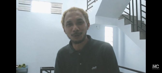 bikin pangling intip penampilan terbaru norman kamaru dengan rambut pirang