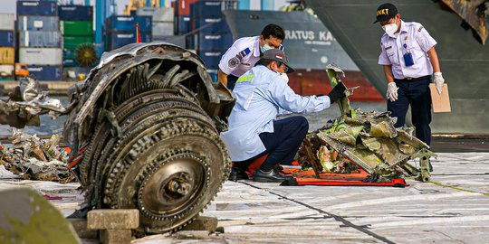 Tim DVI Polri Resmi Hentikan Identifikasi Korban Sriwijaya Air SJ-182